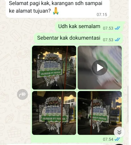 Pengiriman Papan Bunga Selamat Wonoroto Purworejo
