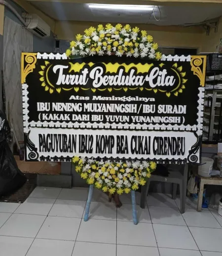 Papan Bunga Duka Wonoroto Purworejo