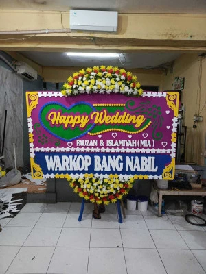 Papan Bunga di Wonoroto Purworejo