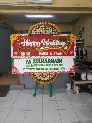 Papan Bunga di Wonoroto Purworejo