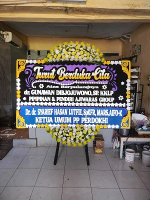 Papan Bunga di Wonoroto Purworejo
